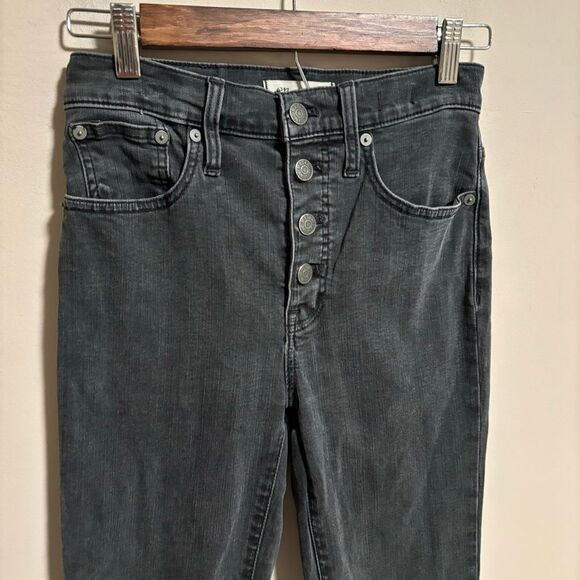 Madewell Cali Demi-Boot Jeans in Bellspring Wash: Button-Front Edition- Size 26 - Picture 5 of 7